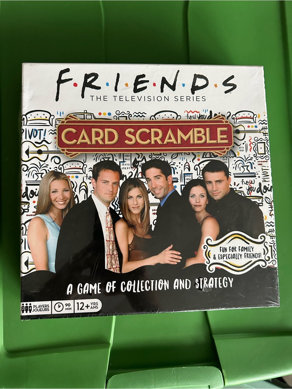 NEW Friends Card Scramble Board Game TV Show